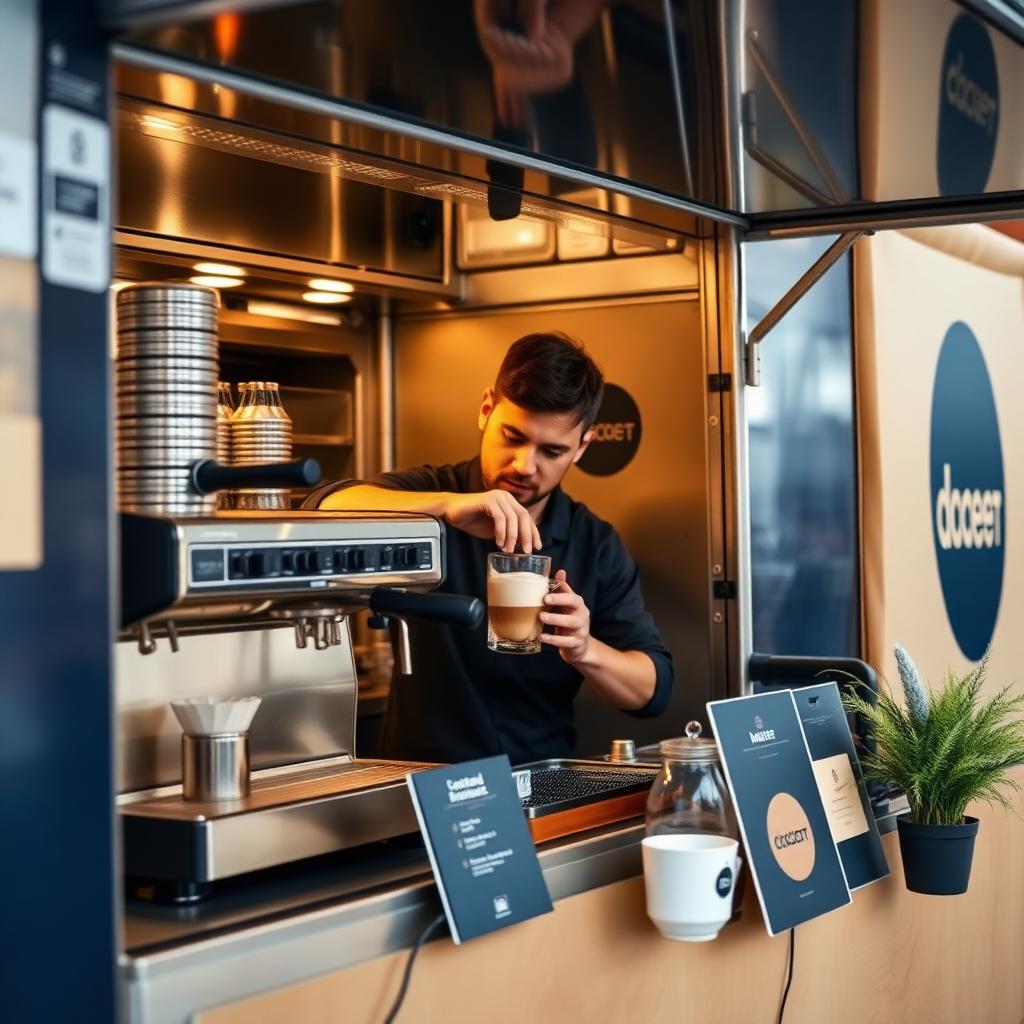 Nespresso foodtruck gerecht