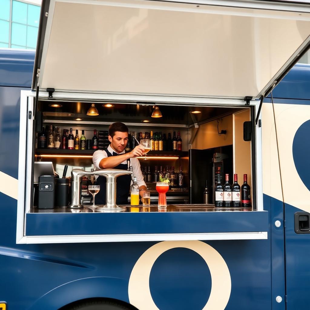 The Mobile Bar foodtruck gerecht