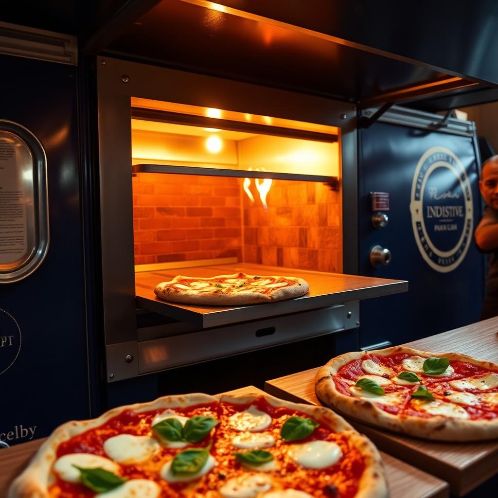 Pizza Alfredo foodtruck gerecht