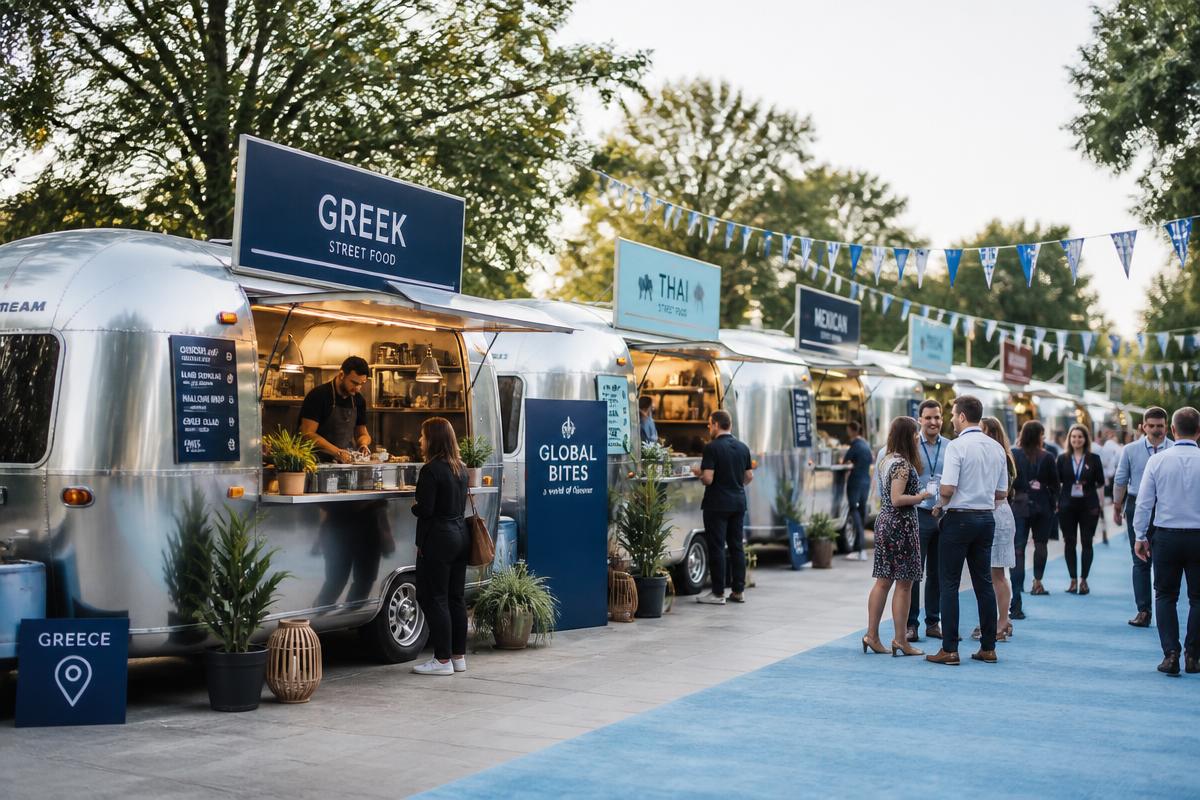 Sfeerbeeld Airstream foodtruck event 2